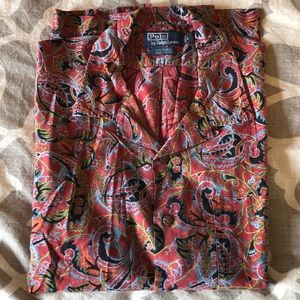 Polo Ralph Lauren Button Down Short Sleeve Shirt